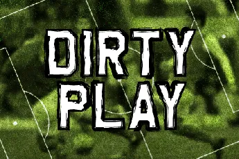 Dirty Play font