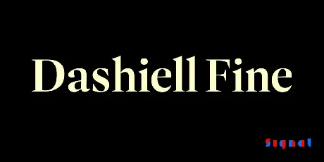 Dashiell Fine font