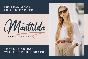 Manttilda Brush font