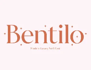 Bentilo font