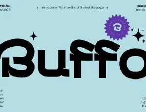 Buffo font