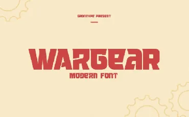 Wargear Typeface font