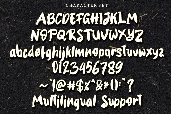 Black Thunder font