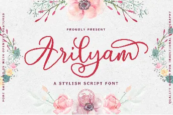 Arilyam Script font