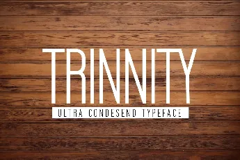 Trinnity font