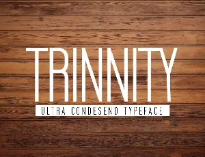 Trinnity font