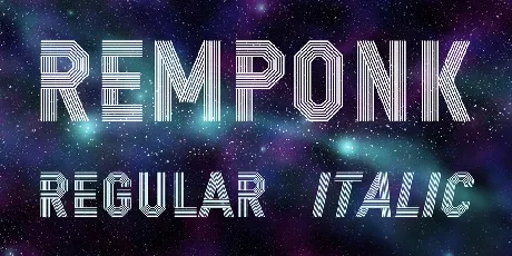 REMPONK font