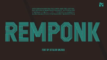 REMPONK font