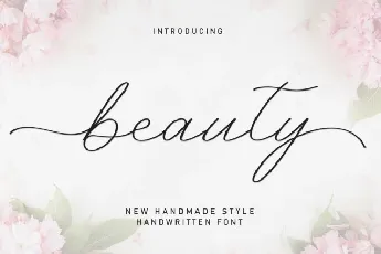 Beauty Script font