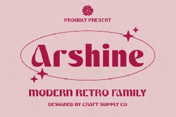 Arshine font