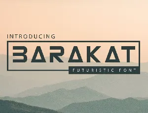 Barakat font