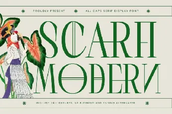 Scarfi Modern font