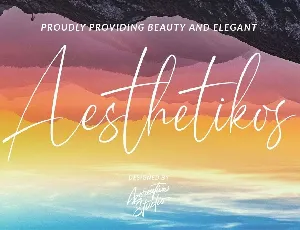 Aesthetikos font