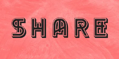 S.H.A.R.E font