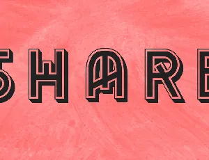 S.H.A.R.E font