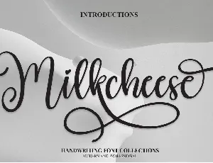 Milkcheese font