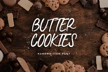 Butter Cookies font