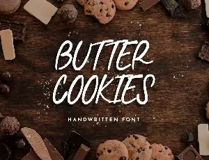 Butter Cookies font