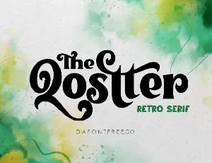 The Qostter font