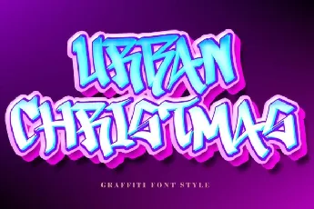 Urban Christmas font