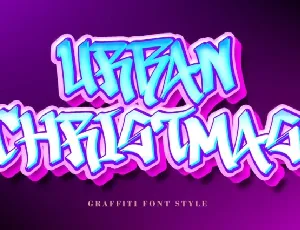 Urban Christmas font