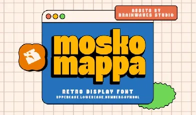 Mosko Mappa font