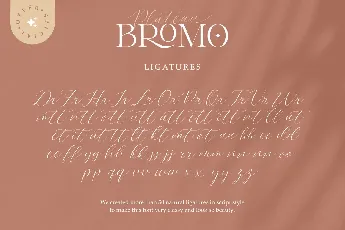 Bromo Plateau font