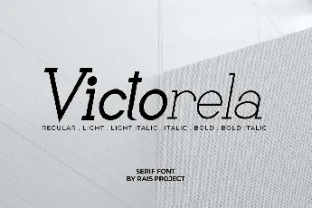 Victorela font