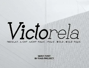 Victorela font