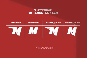 Masked Hero Demo font