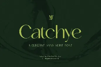 Catchye font