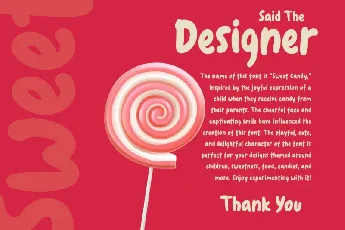 Sweet Candy font