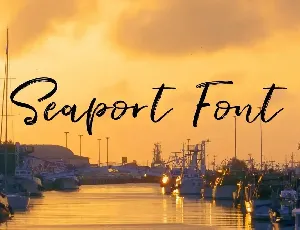 Seaport font