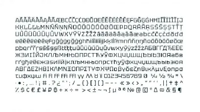 Tektur Display font