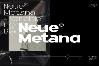 Neue Metana Family font