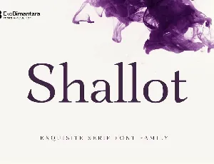 Shallot font