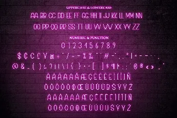 Neon Day font