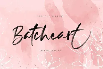 Batcheart font