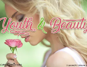 Youth and Beauty font
