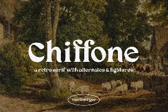 Chiffone font