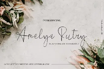 Amelya Putri font