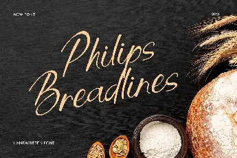 Philips Breadlines font