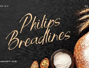 Philips Breadlines font