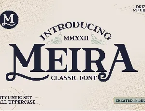 Meira font