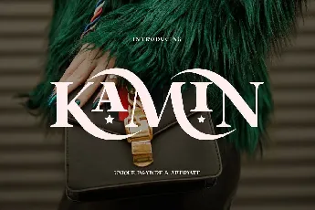 Kamin font