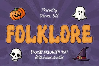 Folklore Display font