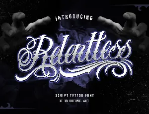 Relentless font