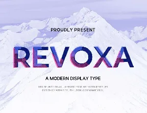 Revoxa font