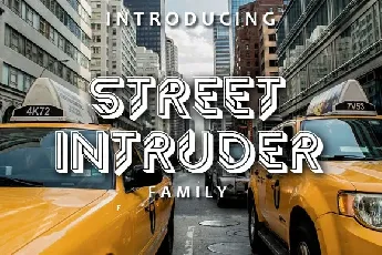 Street Intruder font