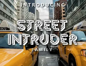 Street Intruder font